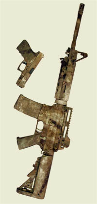 ATACS AR-15 and Glock 19