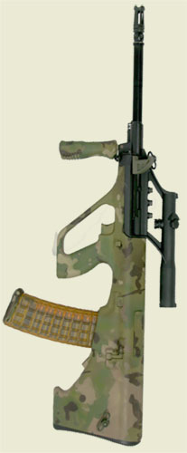 MultiCam STG 556 AUG Rifle